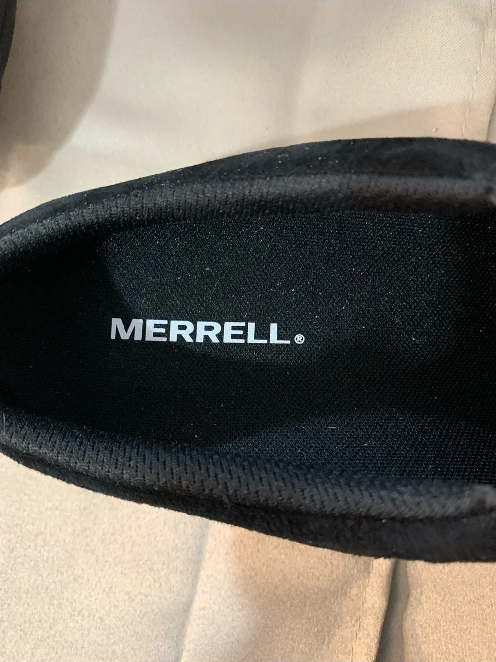 Merrell Men's Black Suede Slip-On Casual Shoes b1/19